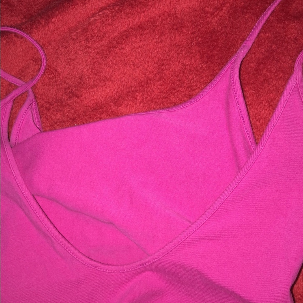 Pink one piece